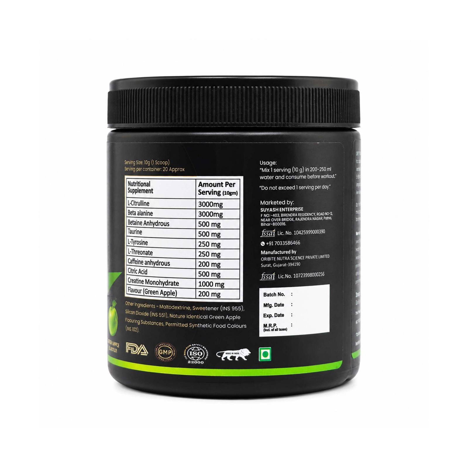 Pre Workout Supplement for Energy and Fitness - Image 8