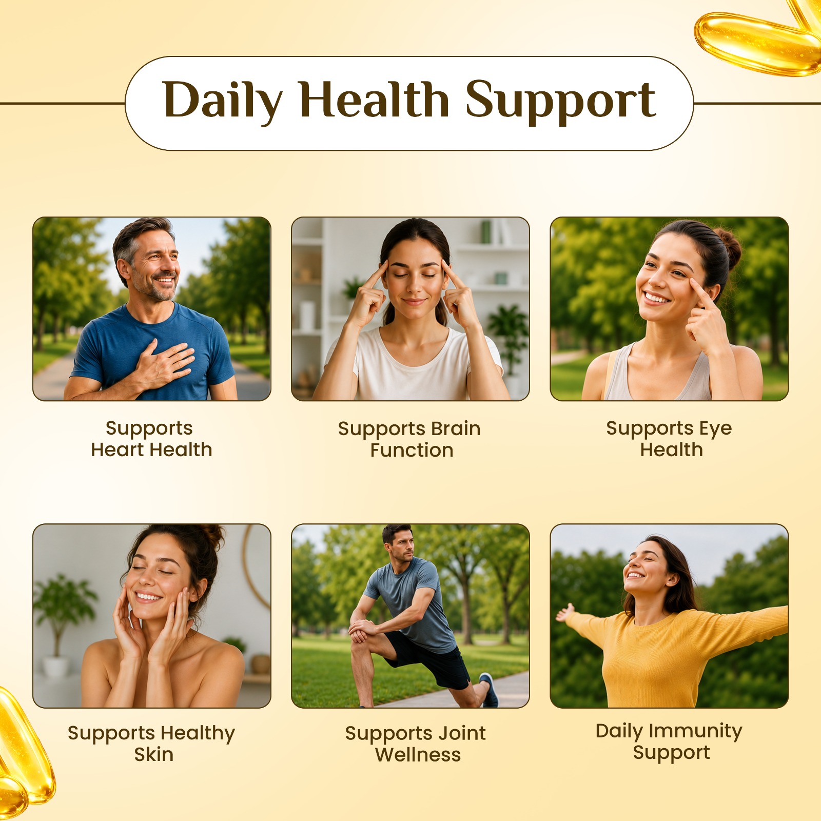 Omega 3-6-9 Flaxseed Oil Capsules for Wellness - Image 9