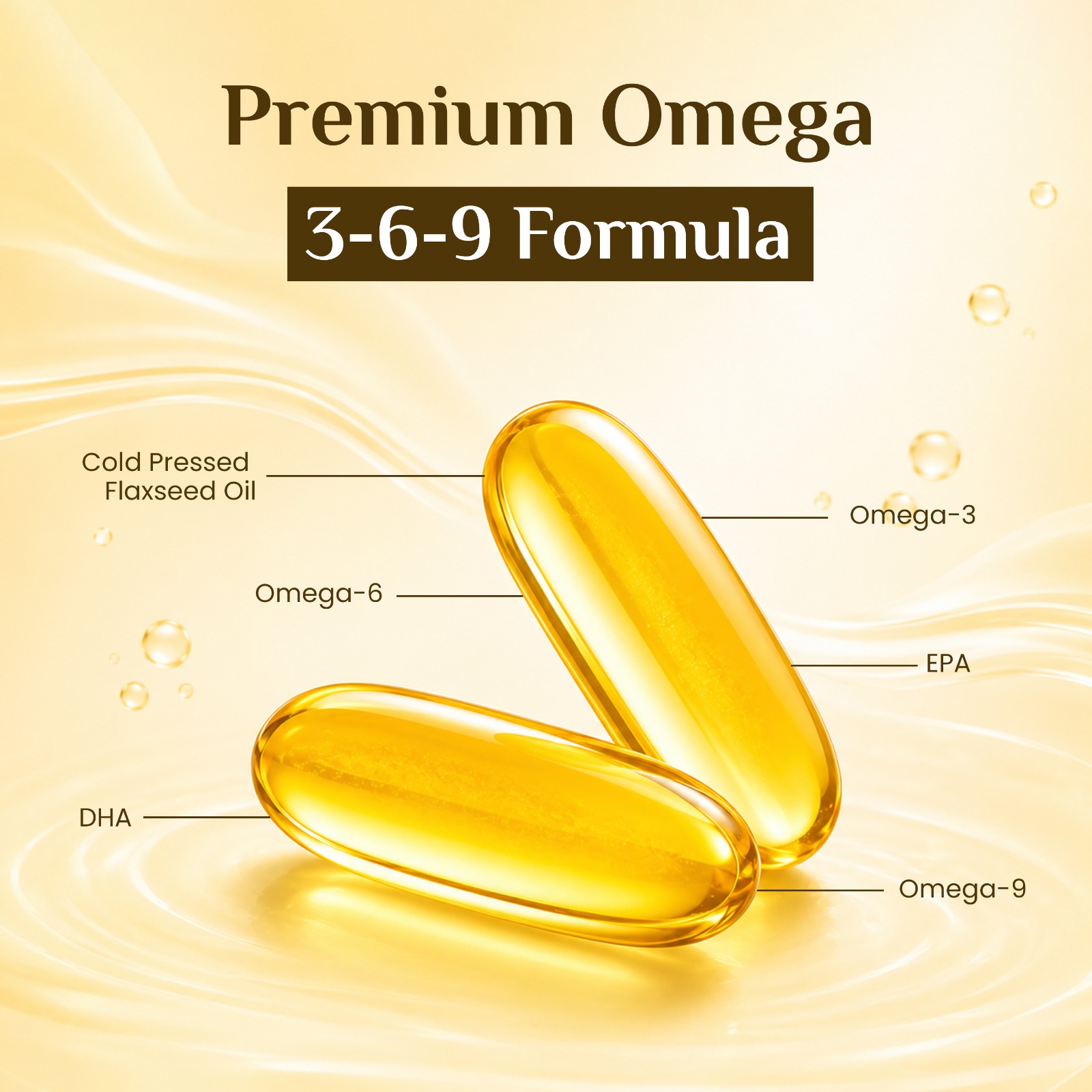 Omega 3-6-9 Flaxseed Oil Capsules for Wellness - Image 10