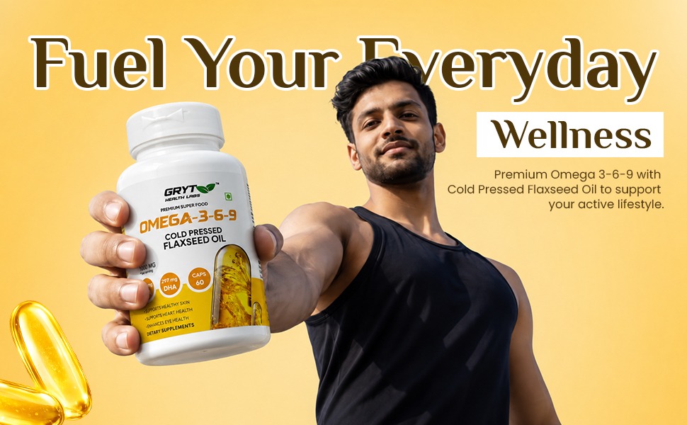Omega 3-6-9 Flaxseed Oil Capsules for Wellness - Image 8