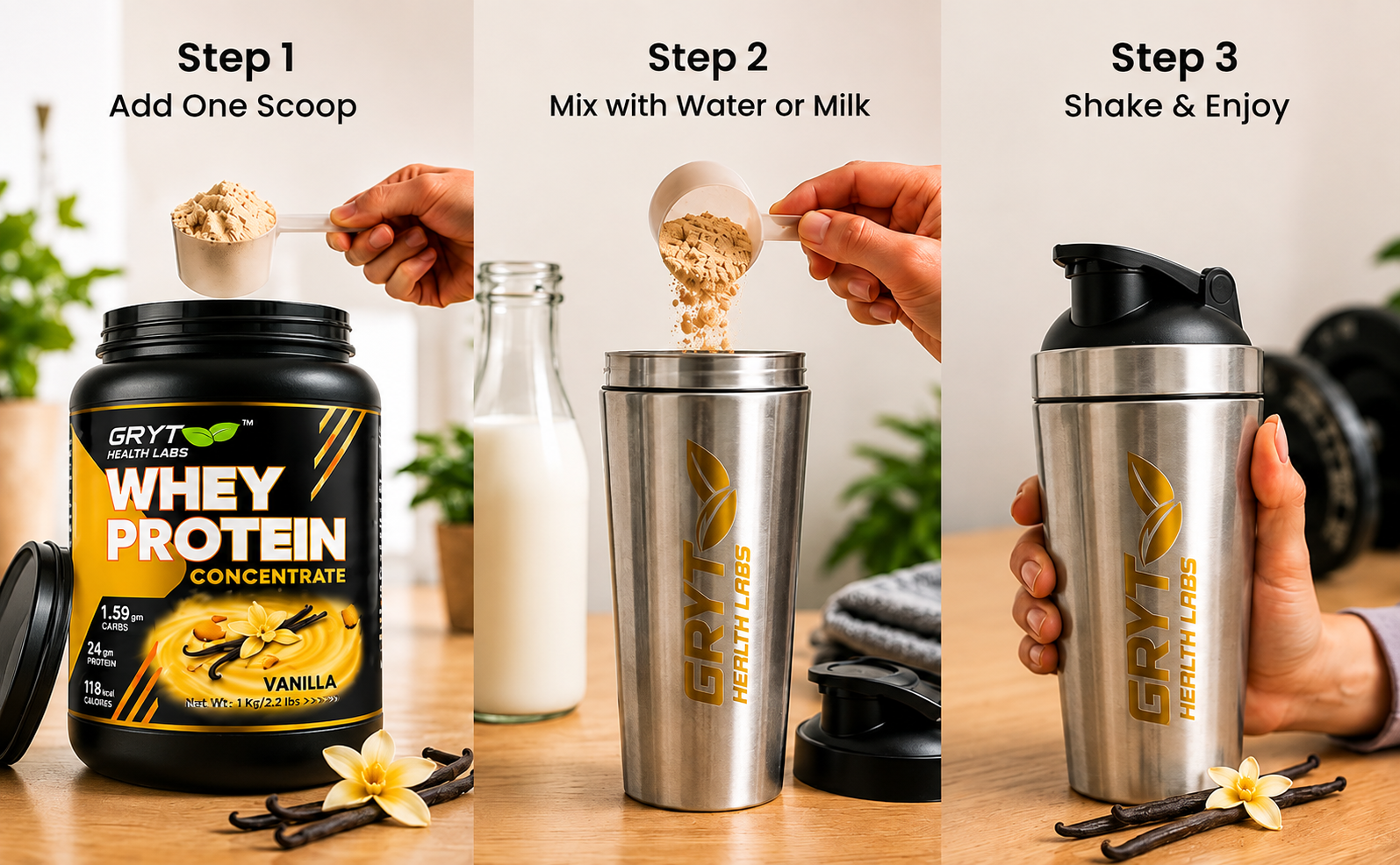 Vanilla Whey Protein Concentrate for Daily Fitness - Image 4