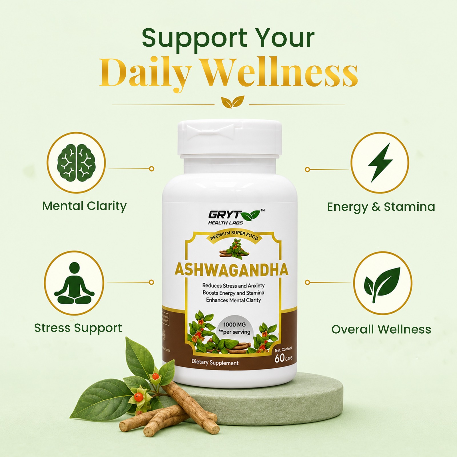 Ashwagandha Capsules for Stress and Energy Support - Image 10