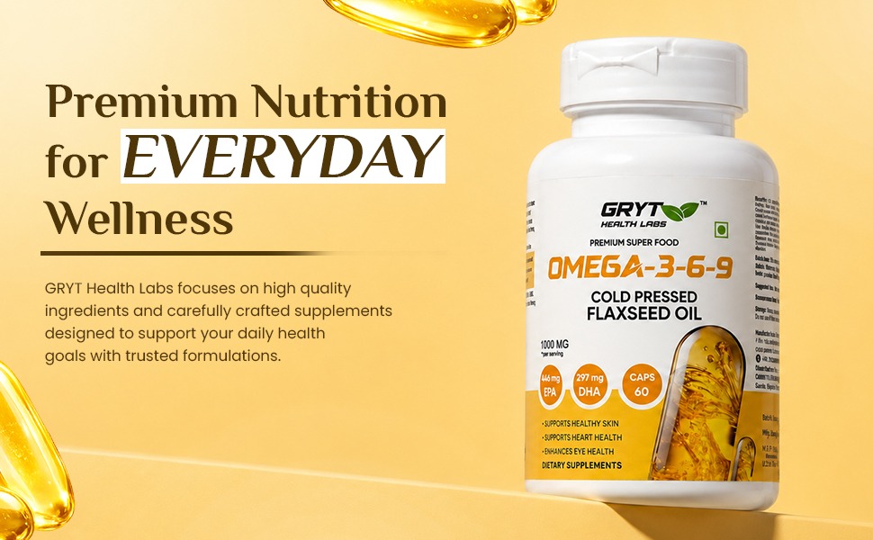 Omega 3-6-9 Flaxseed Oil Capsules for Wellness - Image 6
