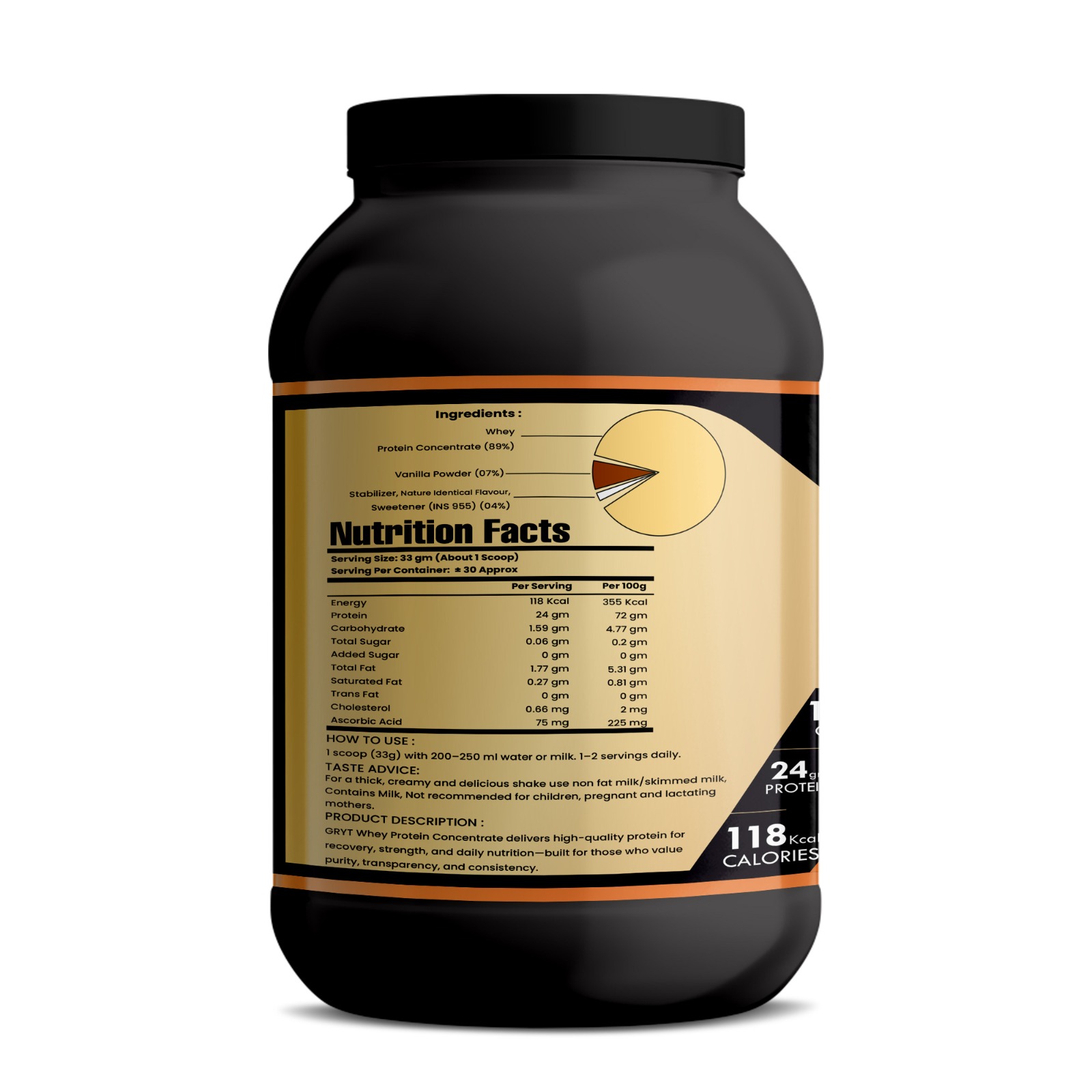 Vanilla Whey Protein Concentrate for Daily Fitness - Image 8