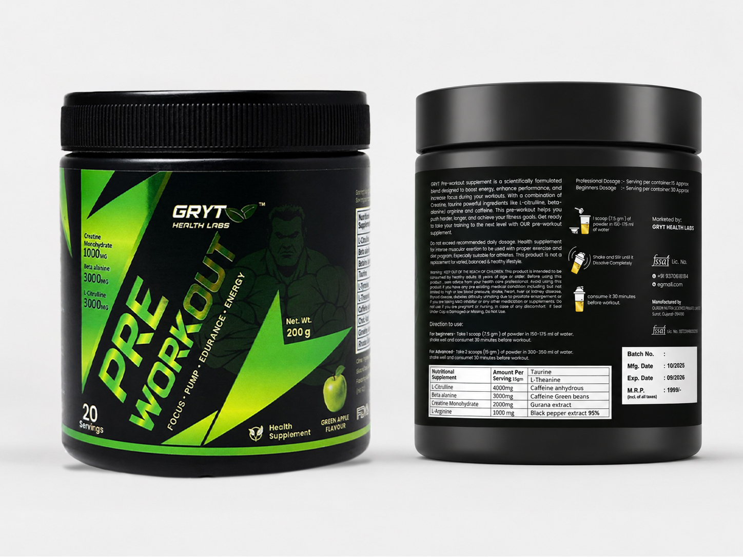 Pre Workout Supplement for Energy and Fitness - Image 16