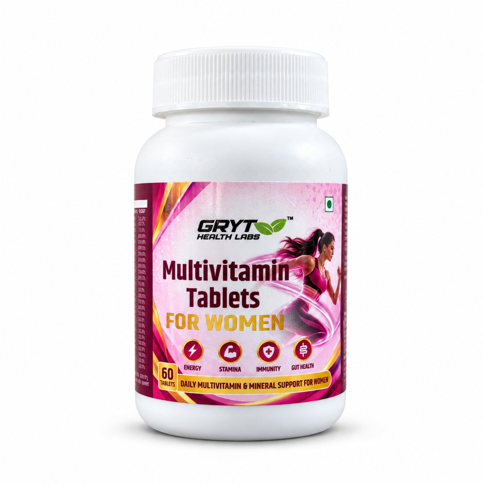 Multivitamin Tablets for Women with Energy & Immunity Support