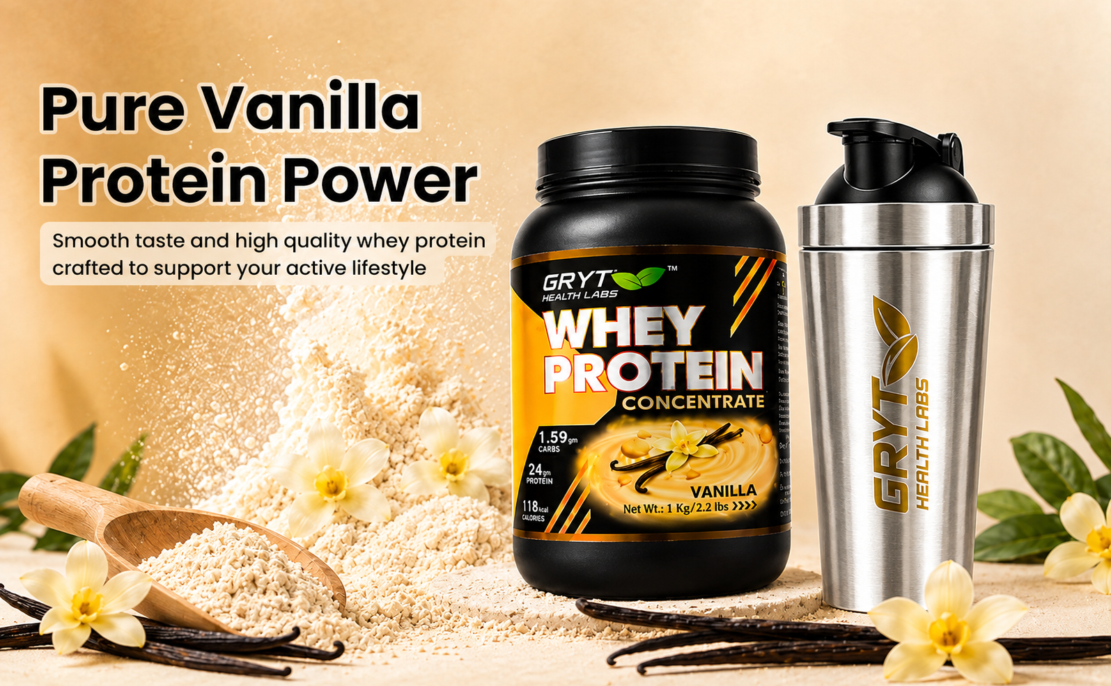 Vanilla Whey Protein Concentrate for Daily Fitness - Image 5