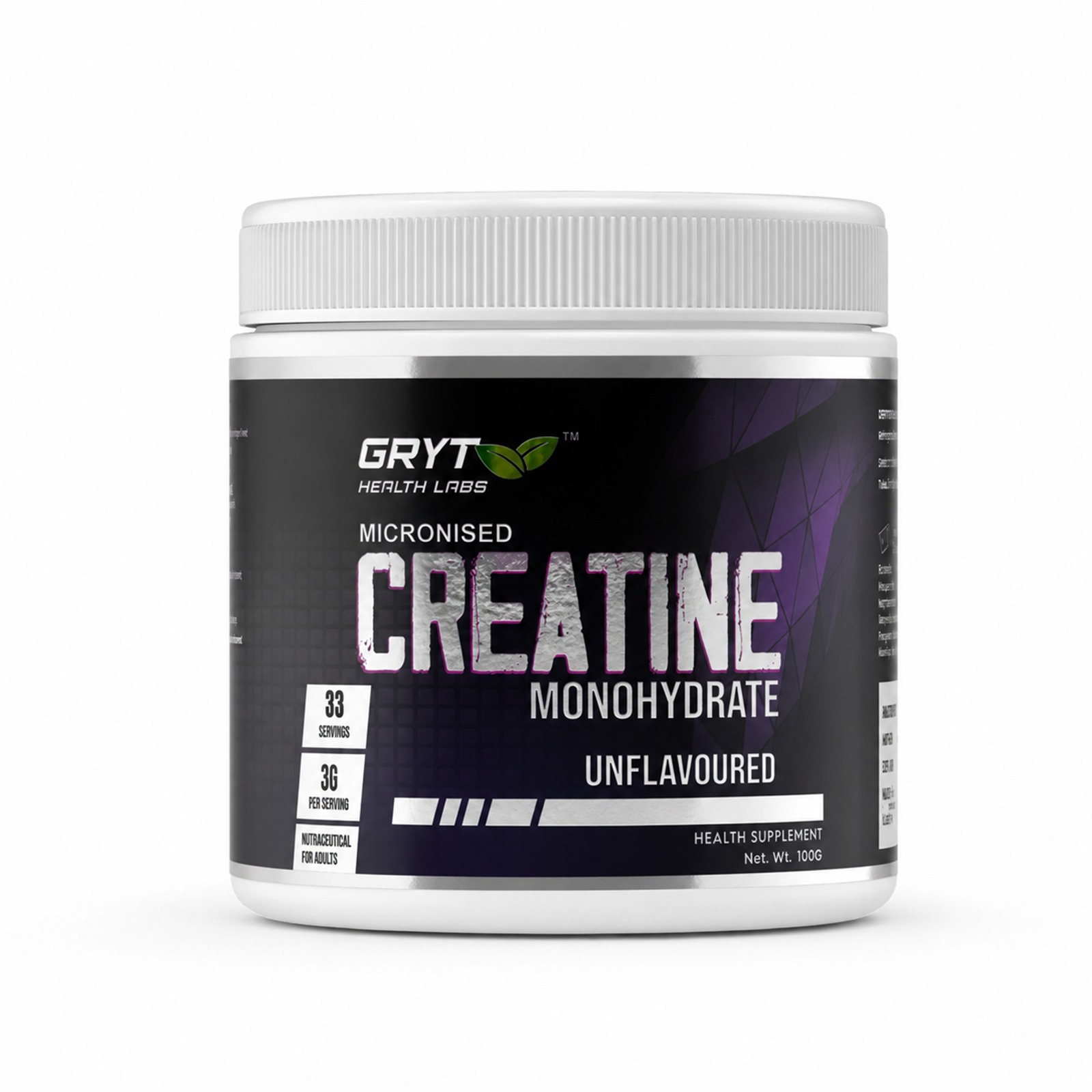 Unflavoured Creatine Monohydrate for Fitness Goals