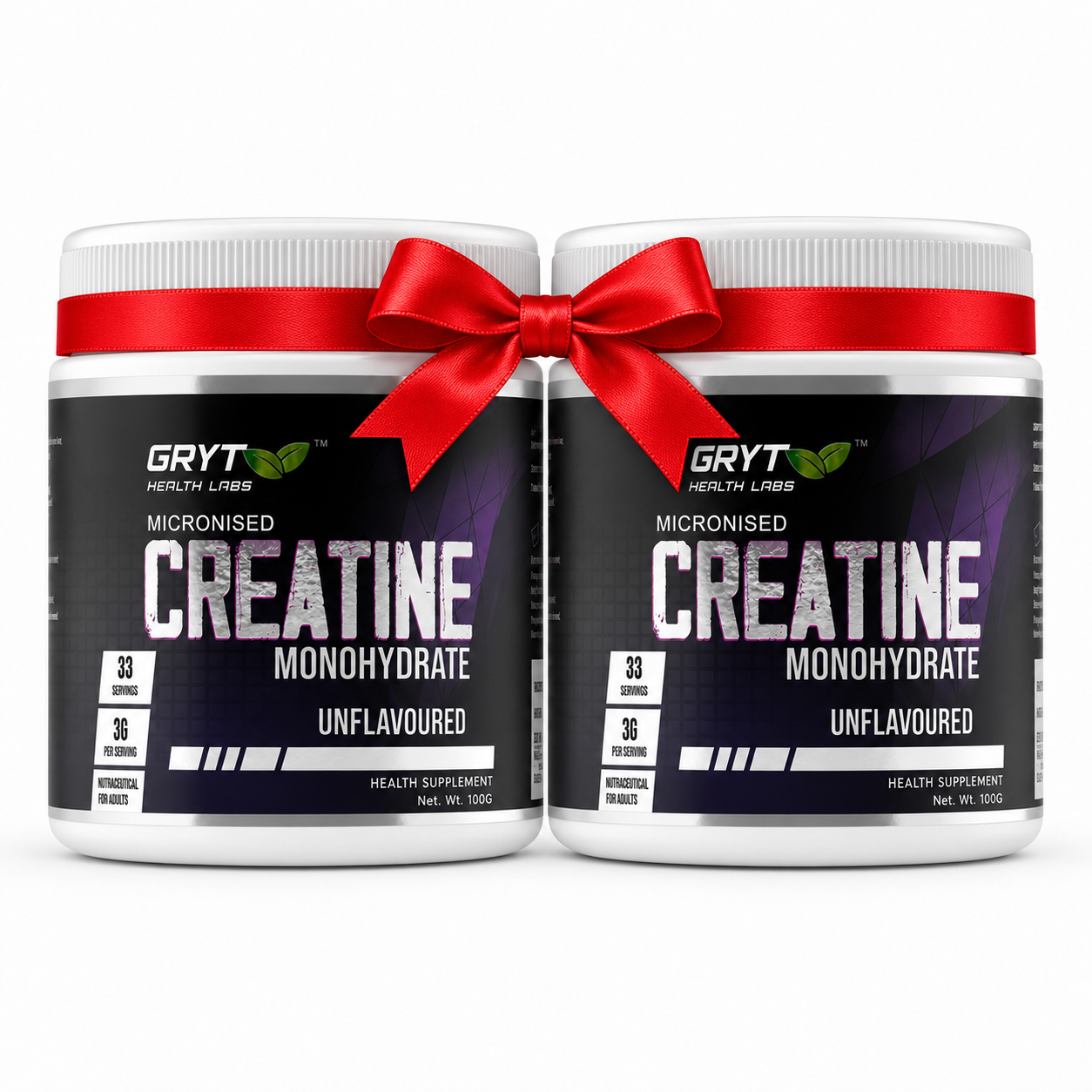Unflavoured Creatine Monohydrate for Fitness Goals (Pack of 2 — contains 2 units)